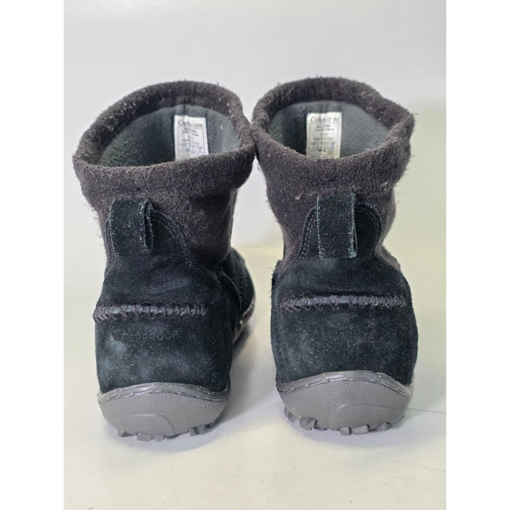 Columbia Omni Women's Boots Size 7 UK 5 EU 38 Black Suede Pull On Shoes YL5158 - Picture 6 of 14